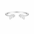 925 Sterling Silver Stackable Rings with Star and Wing Details