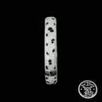 925 Sterling Silver Bangle Bracelet with Cubic Zirconia and Black Enamel