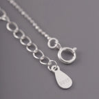 Multicolor Gemstone Necklace 925 Sterling Silver Candy Stack Pendant
