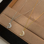 Moon And Star Necklace 925 Sterling Silver Cross Star Crescent Pendant